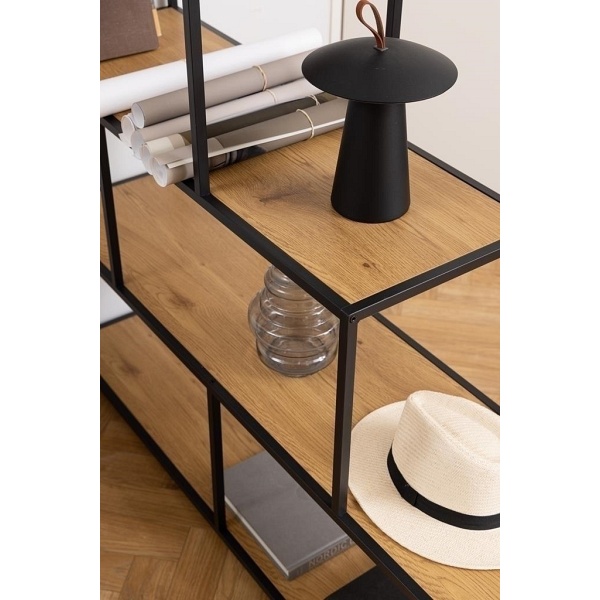 Regał schodkowy Seaford naturalny - ACTONA